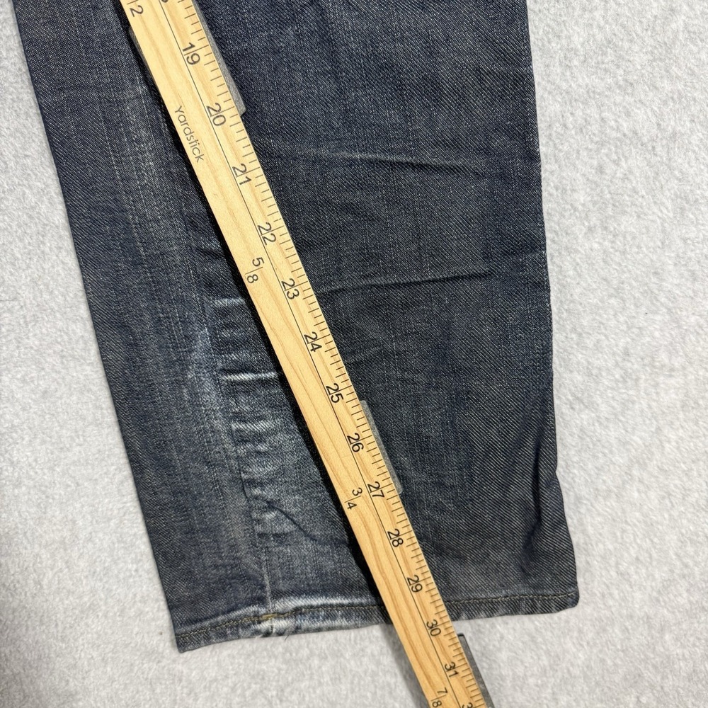 GStar Raw Navy Jack Loose Tapered Jeans Mens 29x30 Distressed Repaired Italy - Picture 15 of 16